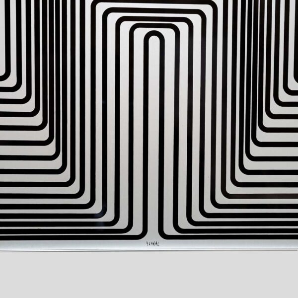 Structure En Progression Positive by Yvaral (Jean-Pierre Vasarely)
