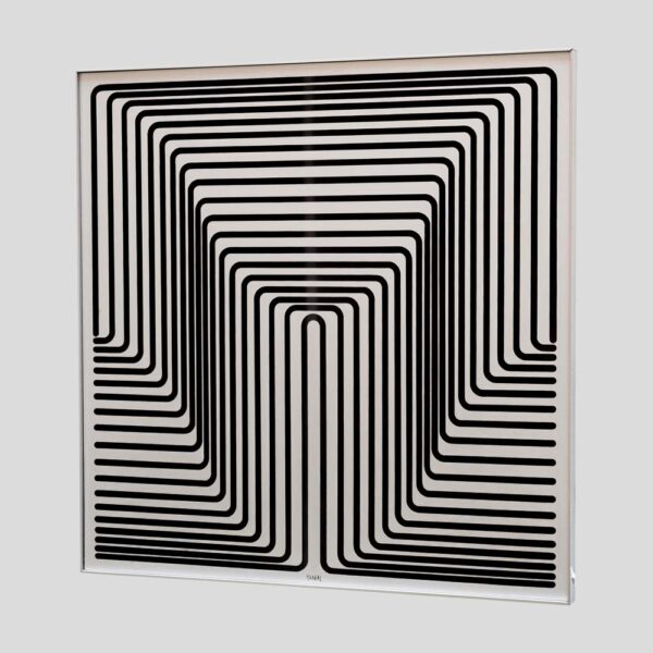 Structure En Progression Positive by Yvaral (Jean-Pierre Vasarely)