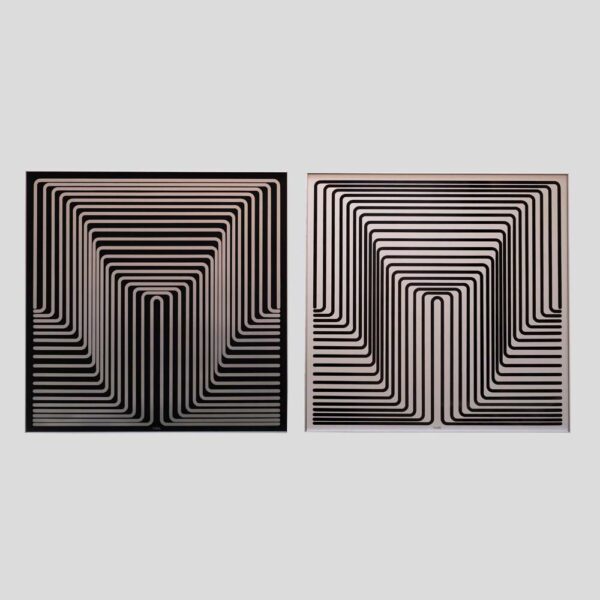 Structure En Progression Positive by Yvaral (Jean-Pierre Vasarely)