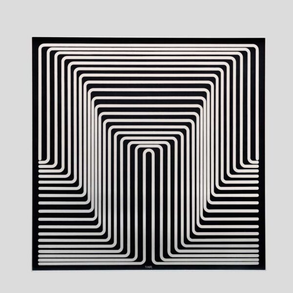 Structure En Progression Positive by Yvaral (Jean-Pierre Vasarely)