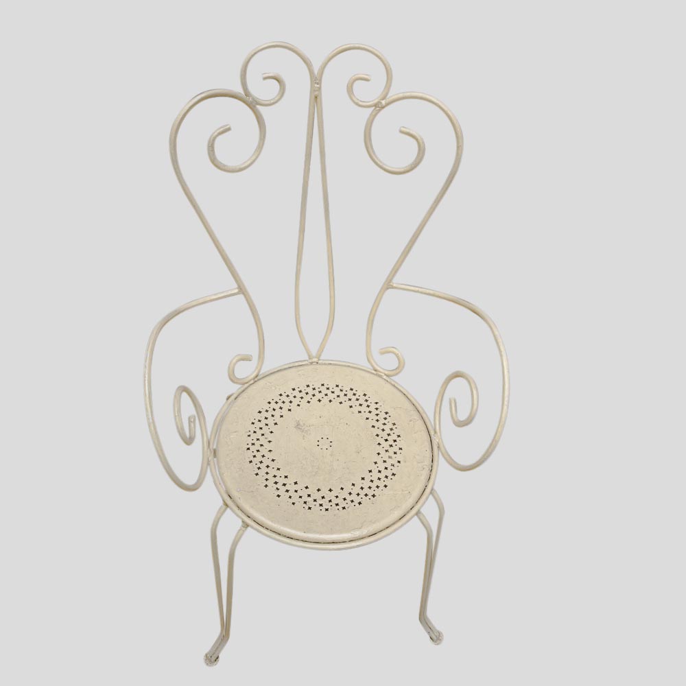 set of 4 French garden chairs with matching table-FM2406 (5)