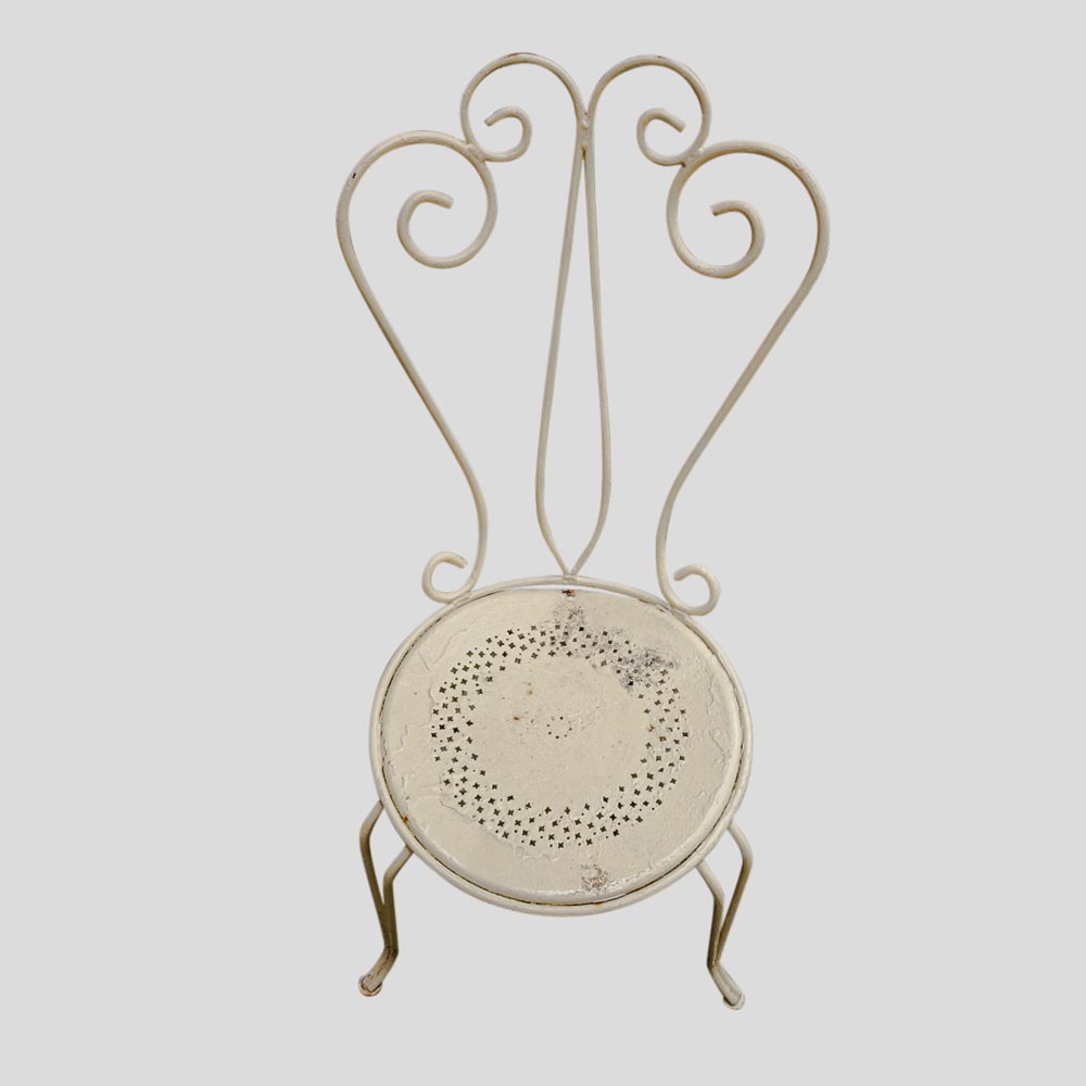 set of 4 French garden chairs with matching table-FM2406 (7)