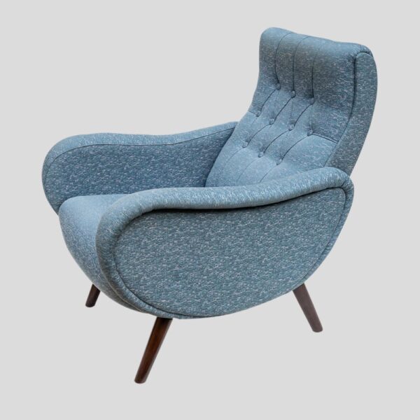 Pair of 1950s early Marco Zanuso Lady chairs