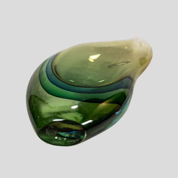 Vaso a sbuffo art glass free form vase by Silvano Signoretto