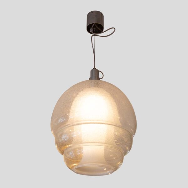 LS 134 Space Age suspension light by Carlo Nason for Mazzega