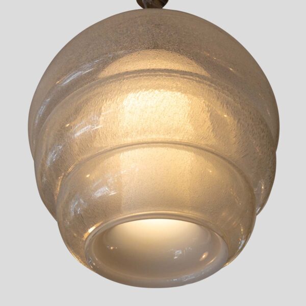LS 134 Space Age suspension light by Carlo Nason for Mazzega