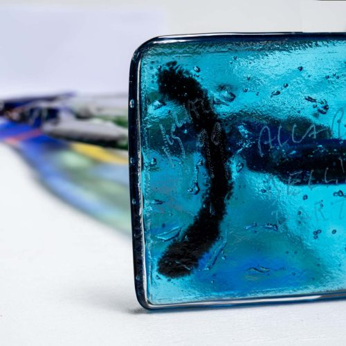 Alla Ricerca Dell' Altra Parte Di Noi glass fusion by Silvio Vigliaturo