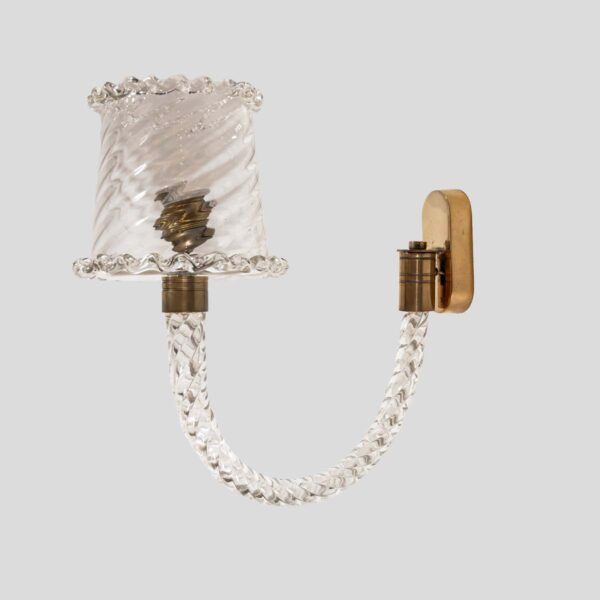 Pair of vintage sconces by Barovier and Toso