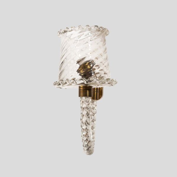 Pair of vintage sconces by Barovier and Toso