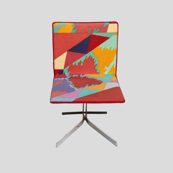 Set of 4 dining chairs by Saporiti Italia