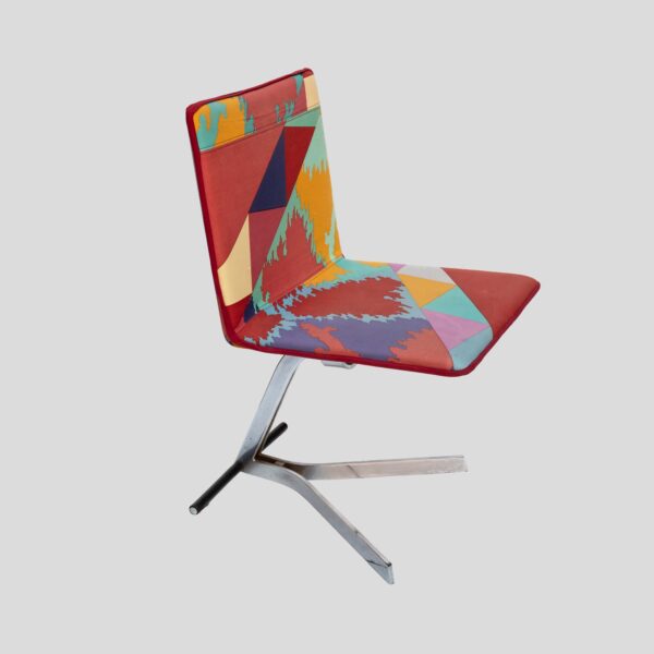 Set of 4 dining chairs by Saporiti Italia