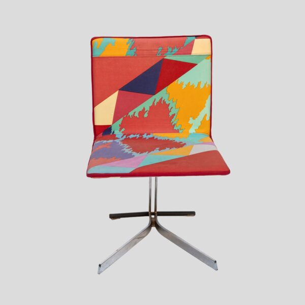 Set of 4 dining chairs by Saporiti Italia