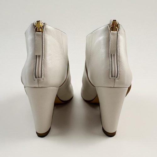 Vintage Elian Douare calf leather ankle shoes
