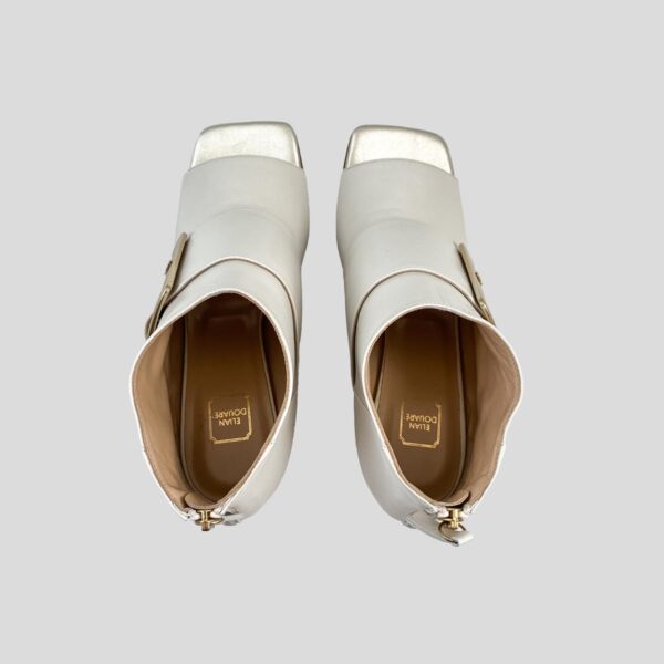 Vintage Elian Douare calf leather ankle shoes