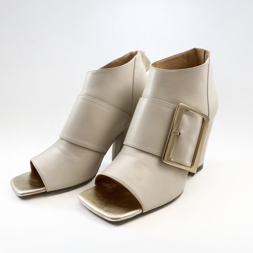 Vintage Elian Douare calf leather ankle shoes