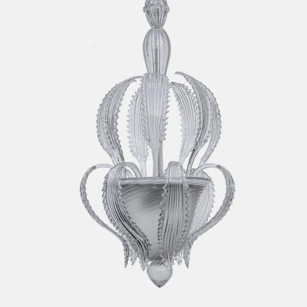 1950s Italian design lantern light by Seguso Vetri D'Arte