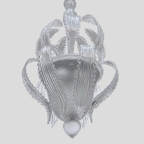 1950s Italian design lantern light by Seguso Vetri D'Arte