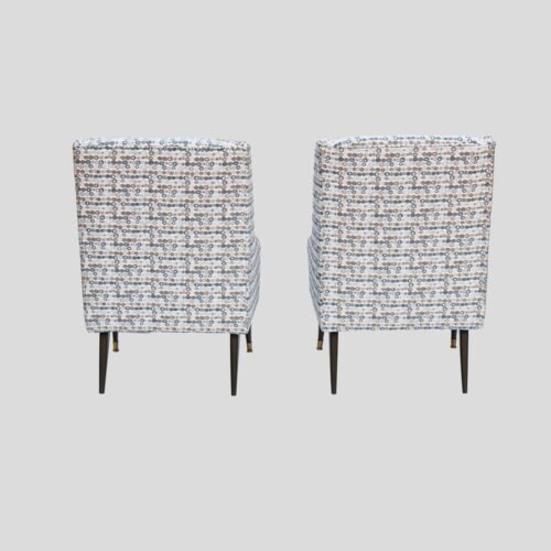 Pair of Mid century Italian design armchairs