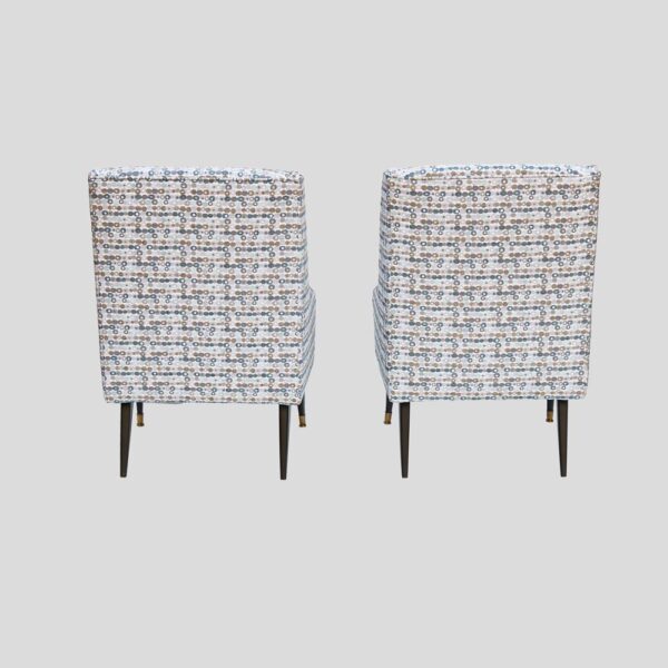 Pair of Mid century Italian design armchairs