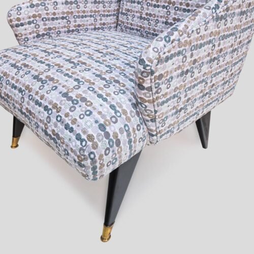 Pair of Mid century Italian design armchairs