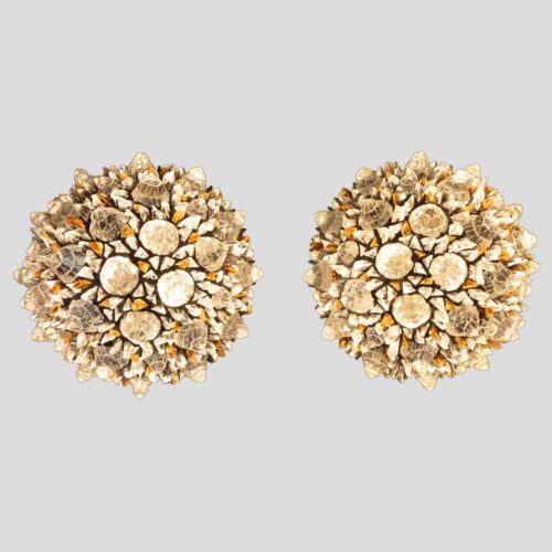 Pair of Corallo glass rocks wall lights by Campanella