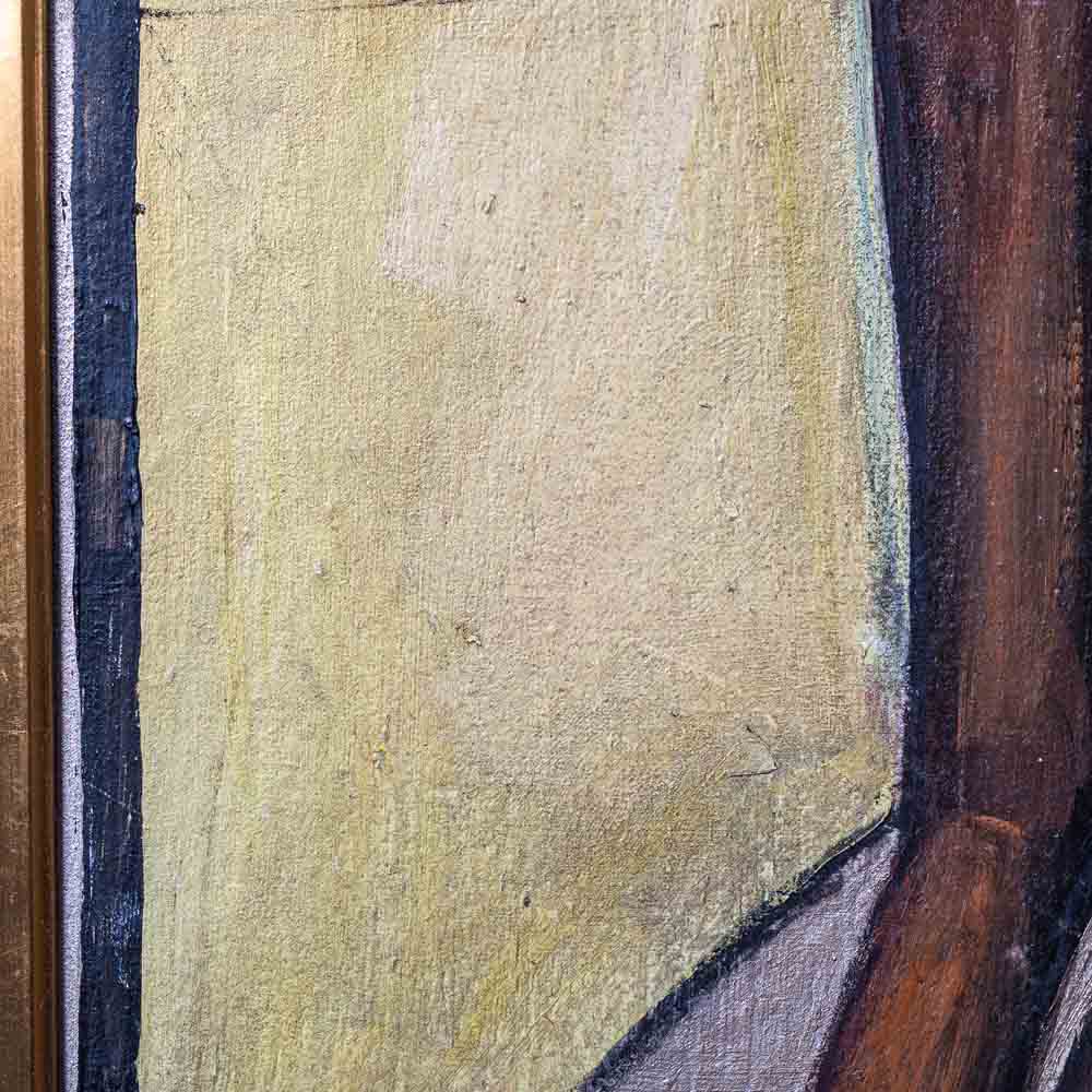 Etiennette Johan oil painting of an African lady-FM693 (6)