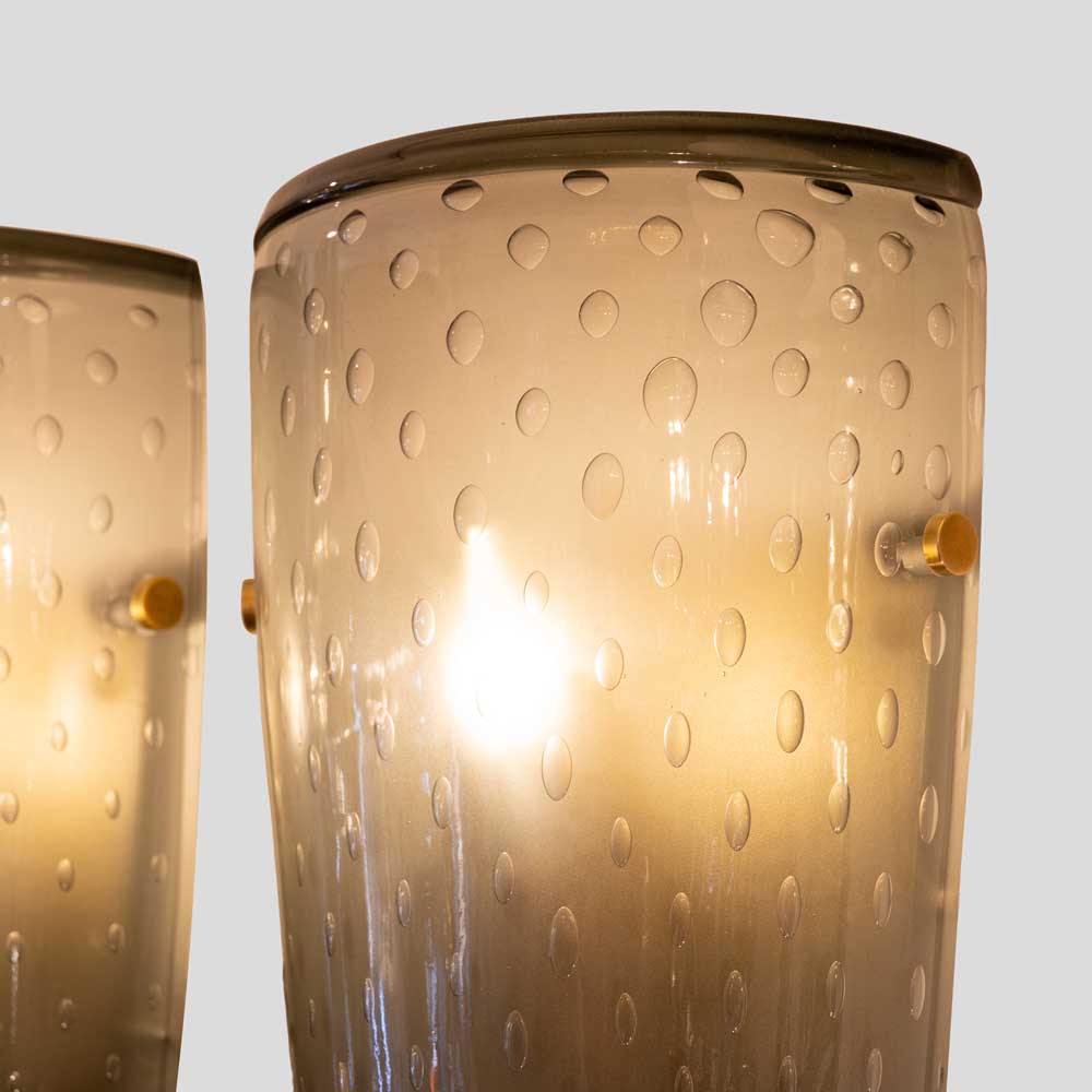 Pair of smoke grey glass wall lights Seguso attributed design-FM2541 (11)