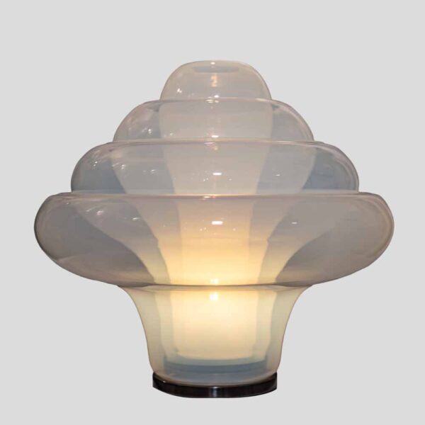 Carlo Nason designed Lotus Lamp LT305 for AV Mazzega