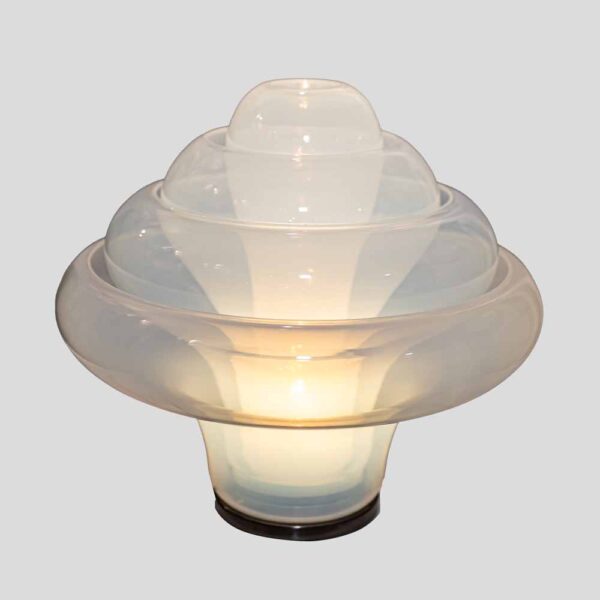 Carlo Nason designed Lotus Lamp LT305 for AV Mazzega