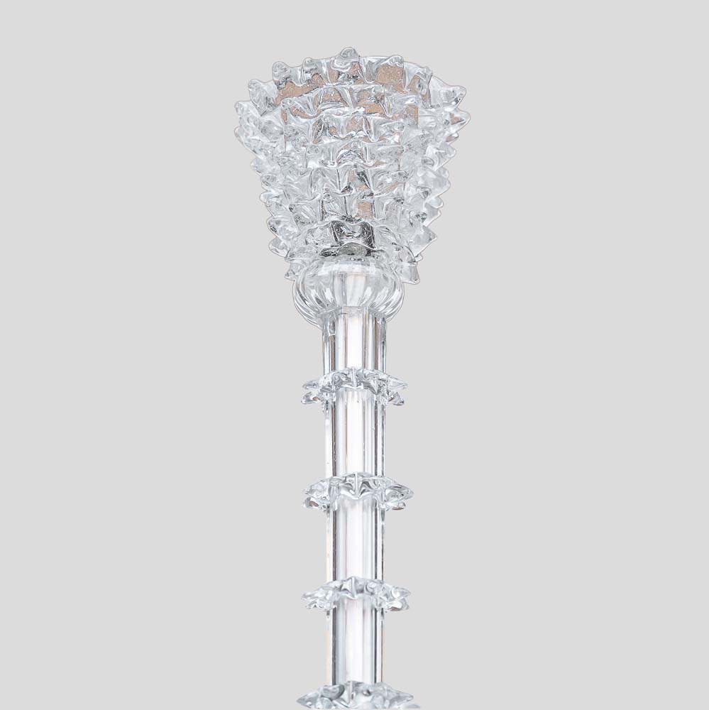 Murano clear glass Rostrato Pendant by Barovier and Toso pendant-FM2294 (7)