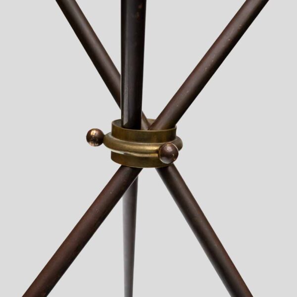 1950s Maison Jansen style Directoire green marble top tripod table