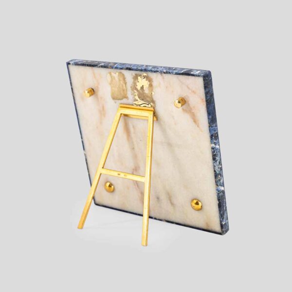Lapis lazuli picture frame