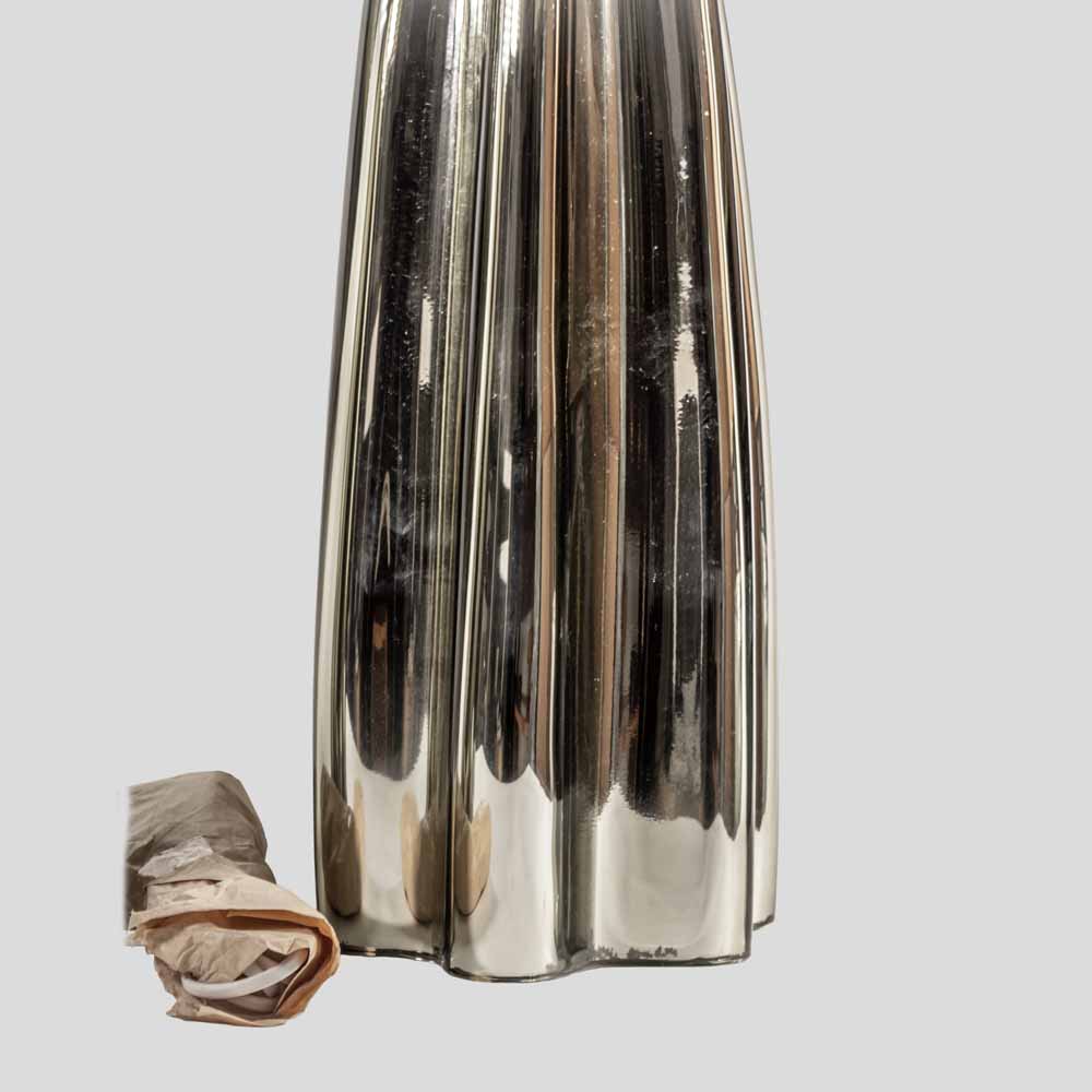 Pair of Fluted mirrored Murano Glass Table Lamps by Alberto Donà-FM1924 (4)