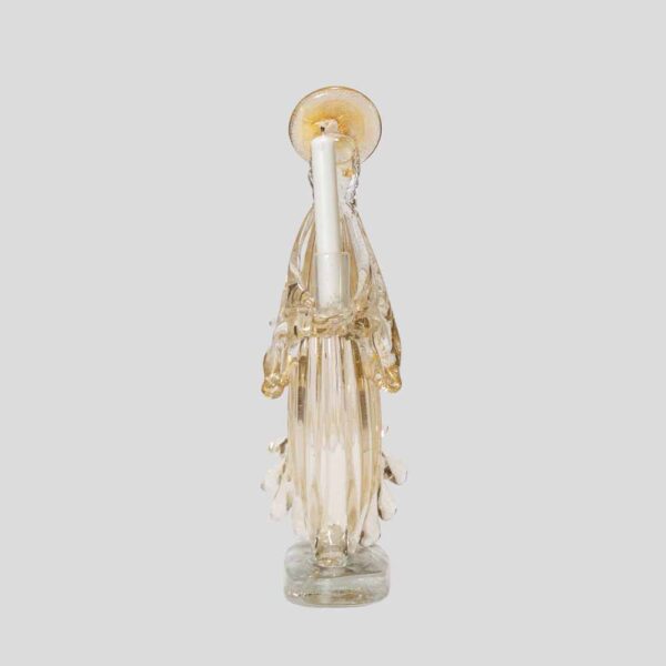 Vintage Murano glass Angel candlestick holder