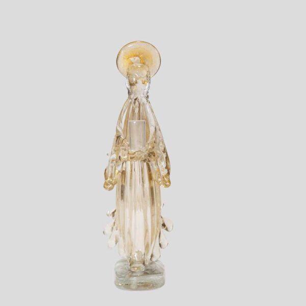 Vintage Murano glass Angel candlestick holder