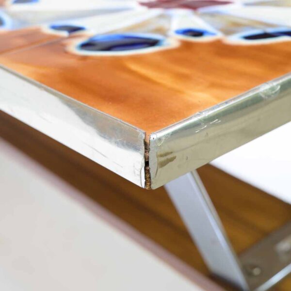 1960s Tile top coffee table by Juliette Belarti