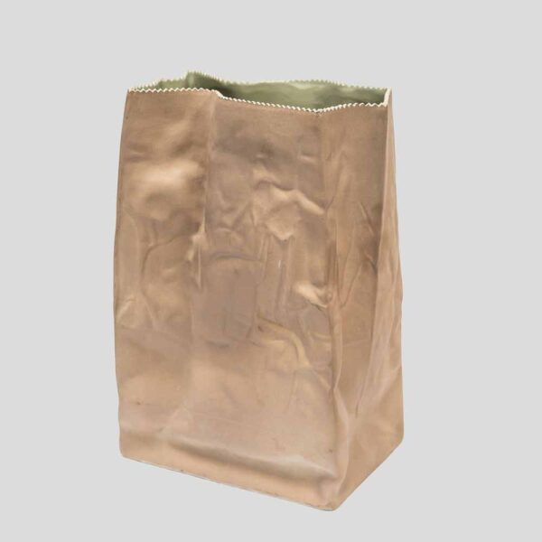 1977 Paper Bag vase designed by Tapio Wirkkala for Rosenthal