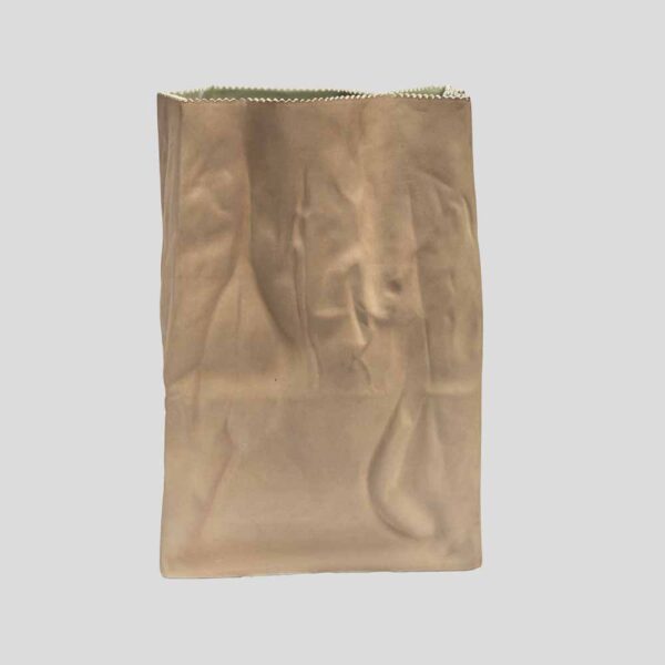 1977 Paper Bag vase designed by Tapio Wirkkala for Rosenthal