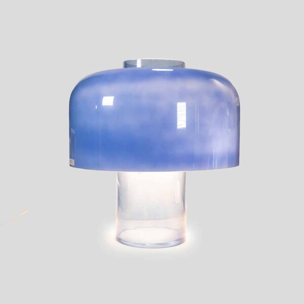 LT 226 Blue color lamp by Carlo Nason for AV Mazzega Italy