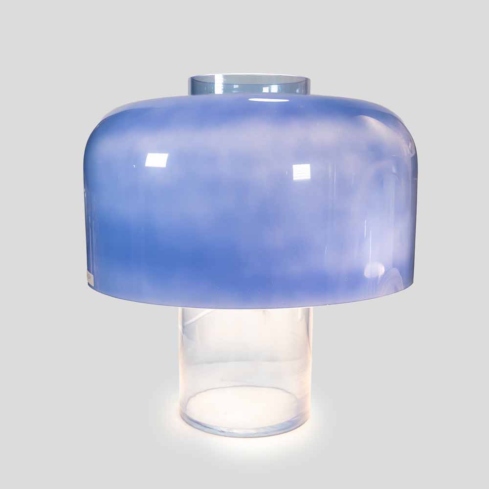 LT 226 Blue color lamp by Carlo Nason for AV Mazzega Italy-FM2524
