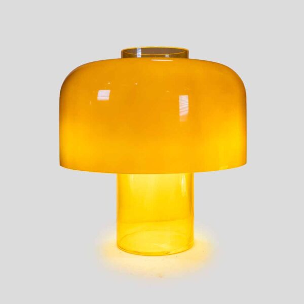 LT 226 Yellow color lamp by Carlo Nason for AV Mazzega Italy