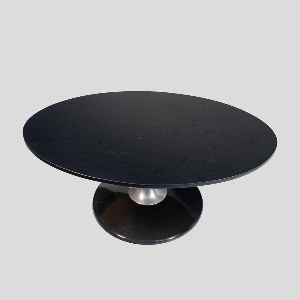 Space Age Marquise Oval Coffee Table by Chromcraft circa 1970-FM2565 (4)